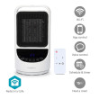 SmartLife Ceramic PTC Fan Heater | Wi-Fi | 1500 W | 2 Nastavení Teploty | Rotace | Displej | 10 - 49 °C | Android™ / IOS