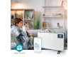 SmartLife Konvekční Horkovzdušný Ventilátor | Wi-Fi | 2000 W | 3 Nastavení Teploty | LCD | 5 - 37 °C | Nastavitelný termostat | Bílá