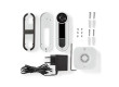 SmartLife Dveřní Video Telefon | Wi-Fi | Síťové napájení | 1536x1536 | Cloudové Úložiště (volitelně) / microSD (není součástí dodávky) / Onvif | IP65 | Se snímačem pohybu | Bílá