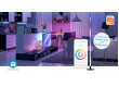 Světlo SmartLife Mood Light | Wi-Fi | Tube | 180 lm | RGBIC / Teplé až chladné bílé | 2700 - 6500 K | 10 W | Kov / Silikon | 1 kusů