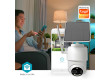 SmartLife Venkovní Kamera | Wi-Fi | Full HD 1080p | Náklon | IP65 | Max. životnost baterie: 5 Měsíce | Cloudové Úložiště (volitelně) / microSD (není součástí dodávky) | 5 V DC | Se snímačem pohybu | Noční vidění | Bílá