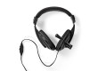 PC sluchátka | Přes Uši | Stereo | 1x 3.5 mm / 2x 3.5 mm | Sklopnou Mikrofon | Černá