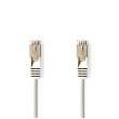 Síťový kabel CAT5e | SF / UTP | RJ45 Zástrčka | RJ45 Zástrčka | 1.50 m | Kulatý | PVC | Šedá | Label