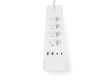 SmartLife Prodlužovací Přívod | Wi-Fi | Francie / Typ E (CEE 7/6) / USB A / USB-C ™ | 16 A | 3680 W | 2.00 m | 0 - 55 °C | Android™ / IOS | Bílá