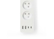SmartLife Prodlužovací Přívod | Wi-Fi | Francie / Typ E (CEE 7/6) / USB A / USB-C ™ | 16 A | 3680 W | 2.00 m | 0 - 55 °C | Android™ / IOS | Bílá