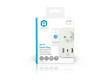 SmartLife Chytrá Zásuvka | Wi-Fi | Měřič výkonu | 3680 W | Francie / Typ E (CEE 7/6) / 1x USB-C™ / 2x USB | 0 - 55 °C | Android™ / IOS | Bílá | 1 kusů