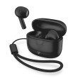 Plně bezdrátová sluchátka | Bluetooth® | Maximální doba přehrávání na baterie: 16 hod | Ovládání dotykem | Nabíjecí pouzdro | Pouzdro na bezdrátové nabíjení | Vestavěný mikrofon | Podpora hlasového ovládání | Černá