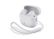 Plně bezdrátová sluchátka | Bluetooth® | Maximální doba přehrávání na baterie: 16 hod | Ovládání dotykem | Nabíjecí pouzdro | Pouzdro na bezdrátové nabíjení | Vestavěný mikrofon | Podpora hlasového ovládání | Bílá