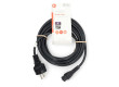 Napájecí kabel | Typ F Zástrčka | IEC-320-C5 | Přímý | Přímý | Poniklované | 5.00 m | Kulatý | PVC | Černá | Label