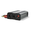 Měnič Modifikovaná sinusoida | Vstupní napětí: 24 V DC | Výstupní napájecí konektor(y): Type E (CEE 7/5) / USB-A | 230 V AC 50 Hz | 1000 W | Špičkový výstupní výkon: 2000 W | Svorkovnice | Stříbrná