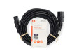 Napájecí kabel | IEC-320-C14 | IEC-320-C13 | Přímý | Přímý | Poniklované | 5.00 m | Kulatý | PVC | Černá | Label