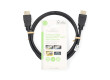 Premium Vysokorychlostní HDMI ™ kabel s Ethernetem | Konektor HDMI ™ | Konektor HDMI ™ | 4K@60Hz | 18 Gbps | 1.00 m | Kulatý | PVC | Černá | Label