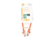 Síťový kabel CAT6 | RJ45 Zástrčka | RJ45 Zástrčka | S / FTP | 0.25 m | Kulatý | LSZH | Oranžová | Label