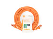 Síťový kabel CAT6 | RJ45 Zástrčka | RJ45 Zástrčka | S / FTP | 10.0 m | Kulatý | LSZH | Oranžová | Label