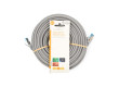 Síťový kabel CAT6a | S / FTP | RJ45 Zástrčka | RJ45 Zástrčka | 20.0 m | Snagless | Kulatý | LSZH | Šedá | Label
