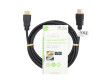High Speed HDMI™ kabel s Ethernetem | Konektor HDMI ™ | Konektor HDMI ™ | 4K@60Hz | ARC | 18 Gbps | 2.00 m | Kulatý | PVC | Černá | Label