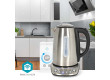SmartLife Rychlovarná konvice | Wi-Fi | 1.7 l | Nerezová Ocel | 70,80,90,100 °C | Ukazatel teploty | Otočný o 360 stupňů | Skryté topné těleso | Řadič Strix® | Android™ / IOS