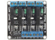 Modul relé SSR 4x, napájení 3-24V, spouštění vysokou úrovní