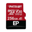 Paměťová karta PATRIOT micro SDXC 256GB UHS-I U3+adaptér