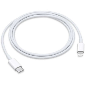Kabel USB-C / Lightning, délka 1,5m, bílý