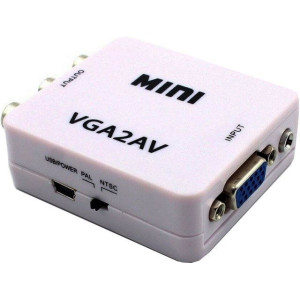 Konvertor VGA2AV, VGA na AV, HD720P/1080P