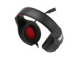 Marvo HG8928, sluchátka s mikrofonem, drátová černá, podsvícená