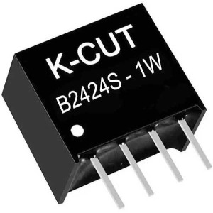 Napájecí zdroj DC-DC K-CUT B2424S-1W 24VDC / 24VDC izolovaný