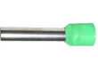 Dutinka pro kabel 6mm2 zelená (E6018), balení 100ks