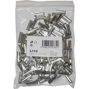 Dutinka pro kabel 10mm2 celokovová (EN10-15), balení 100ks