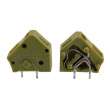 WAGO 236-747 svorkovnice 1pól, rozteč 5,08mm, 24A/320V, vstup 45°