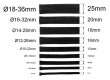 Ochranný nylonový oplet na kabely 12mm