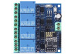 Modul 4x relé ESP8266 s wifi modulem ESP-01, napájení 8-30V