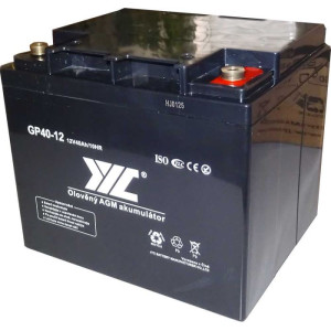 Pb akumulátor JYC GP40-12 VRLA AGM 12V/40Ah