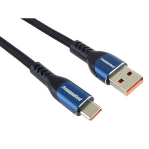 Kabel USB 2.0 konektor USB A / USB-C , 1,5m super fast charging