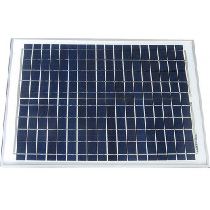 Fotovoltaický solární panel 12V/20W polykrystalický 500x350x25mm