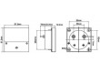 JY-80 panelový MP 15V= 80x80mm