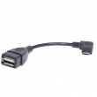 Redukce USB micro úhlový / USB (A) 2.0 OTG CL-61
