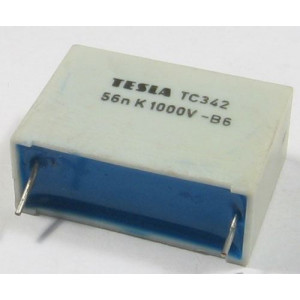 56n/1000V TC342, svitkový kondenzátor impulsní