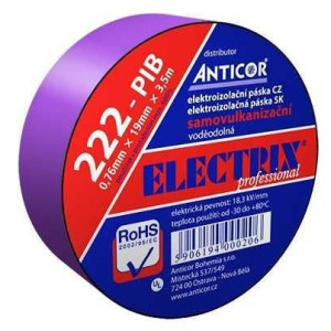 Izolační páska samovulkanizační 50mm x 3,5m ANTICOR - černá