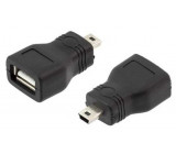 Redukce USB (A) zdířka-USB (B) mini konektor maly