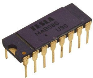 MAB08G 8-kanál analog.multiplex DIP16