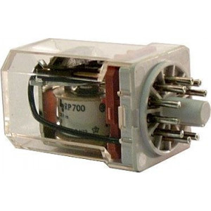 Relé Schrack MR301221 230VDC 3P/10A, /RP700/