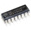 4502 - 6x invertující oddělovač, DIL16 /MC14502/