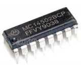 4502 - 6x invertující oddělovač, DIL16 /MC14502/
