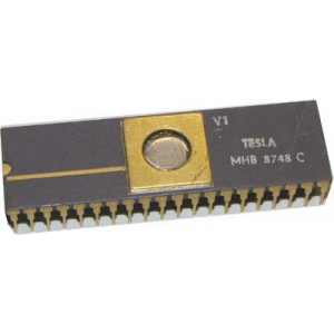 MHB8748C- 8-bit microcontroler+EPROM, DIL40