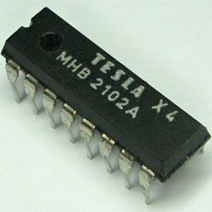 MHB2102A - MNOS RAM 1024bit, DIP16