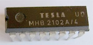 MHB2102A/4 - MNOS RAM 1024bit, DIP16