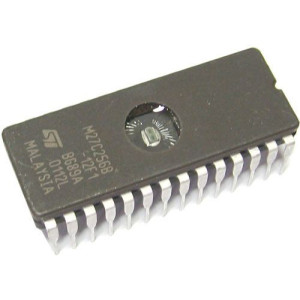 27C256-200ns - EPROM 32k x 8bit, DIP24 /ST/