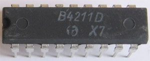 B4211D - obvod pro řízení otáček DIP18