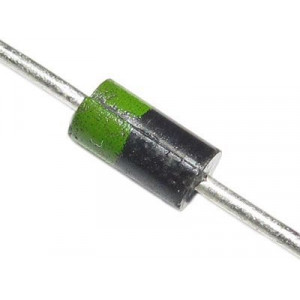 KY130/80 dioda uni 80V/0,3A DO41 zelený proužek